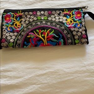 Hand sewing fabric bag